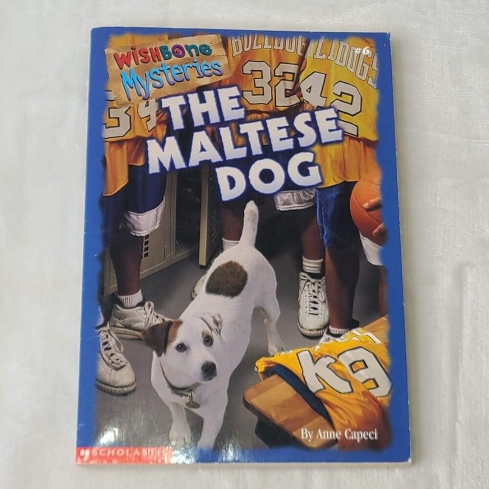 Wishbone Mysteries The Maltese Dog Anne Capeci 1999 Scholastic PB - Picture 2 of 9